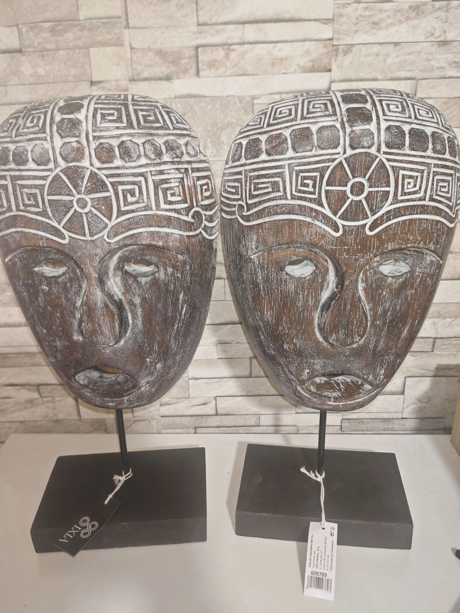  2 mascaras tribu 